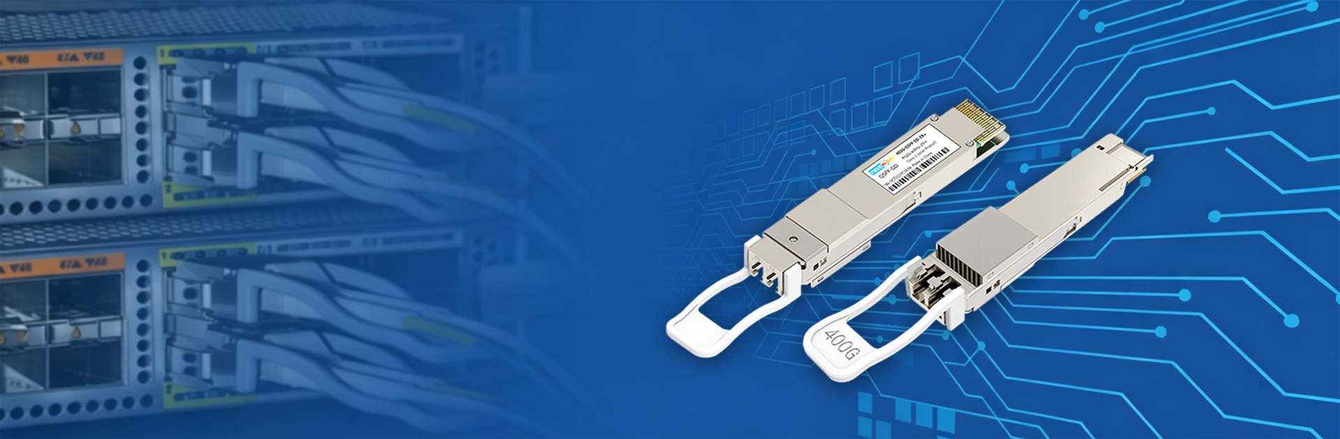 QSFP-DD 400G optical transceiver